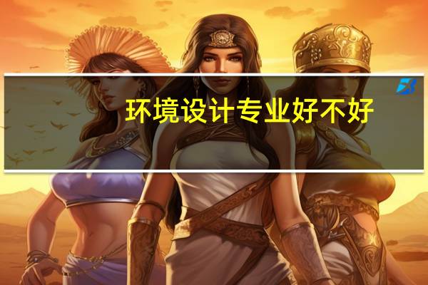 环境设计专业好不好