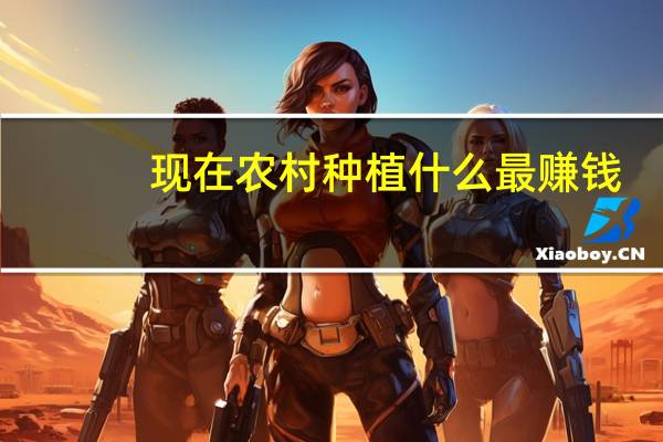 现在农村种植什么最赚钱