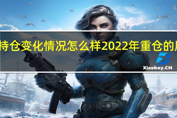 现在机构持仓变化情况怎么样 2022年重仓的股票板块有哪些