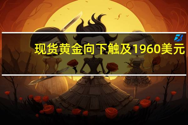 现货黄金向下触及1960美元/盎司日内跌0.16%