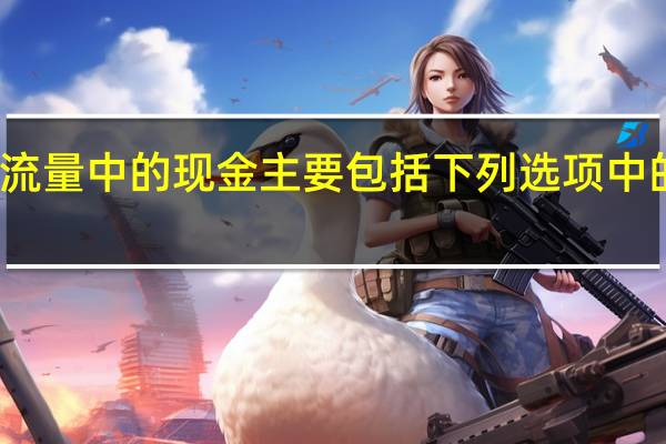 现金流量中的现金主要包括下列选项中的哪些内容
