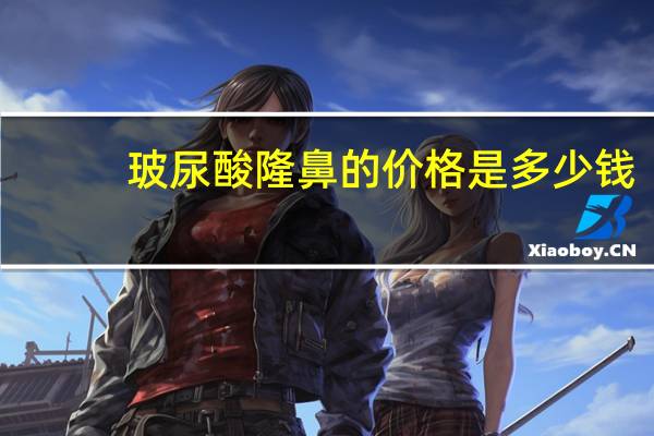 玻尿酸隆鼻的价格是多少钱，玻尿酸隆鼻多少钱一支