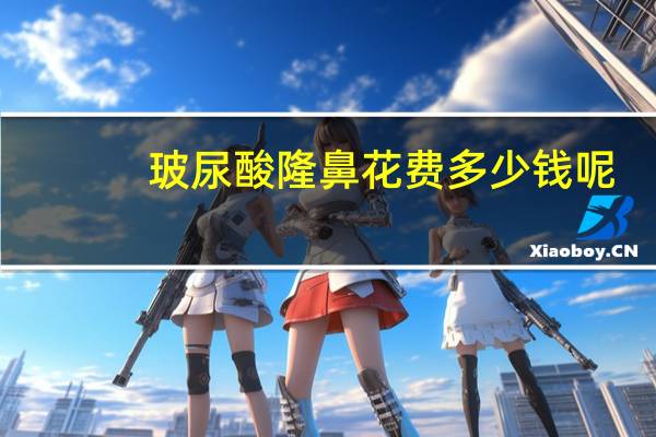 玻尿酸隆鼻花费多少钱呢(平常的玻尿酸隆鼻需要花多少钱)