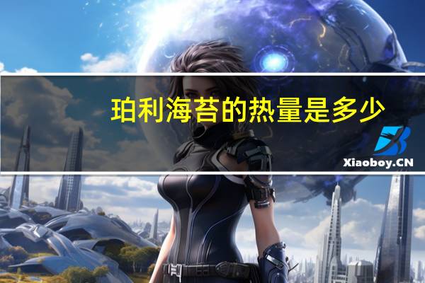 珀利 海苔的热量是多少