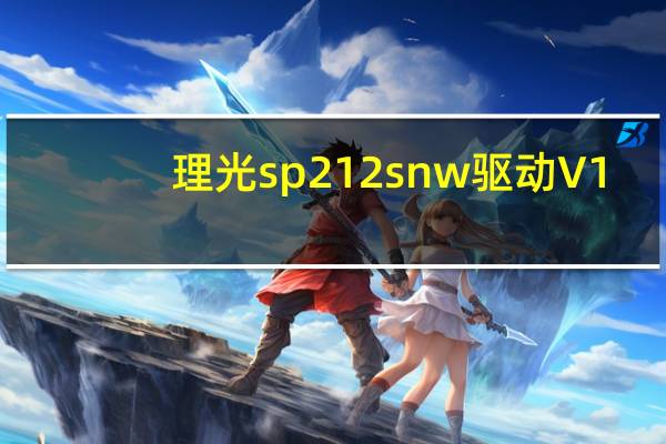 理光sp212snw驱动 V1.0 官方版（理光sp212snw驱动 V1.0 官方版功能简介）