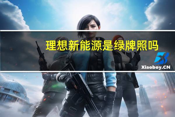 理想新能源是绿牌照吗