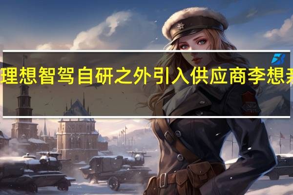 理想智驾自研之外引入供应商李想亲自盯