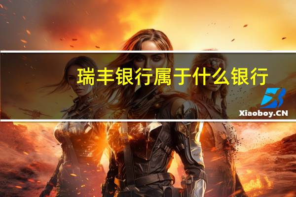 瑞丰银行属于什么银行