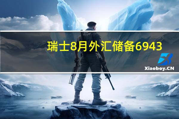 瑞士8月外汇储备 6943.4亿瑞郎前值6976亿瑞郎