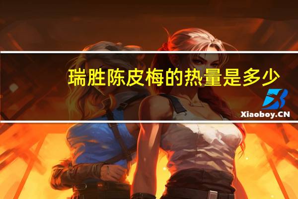瑞胜 陈皮梅的热量是多少