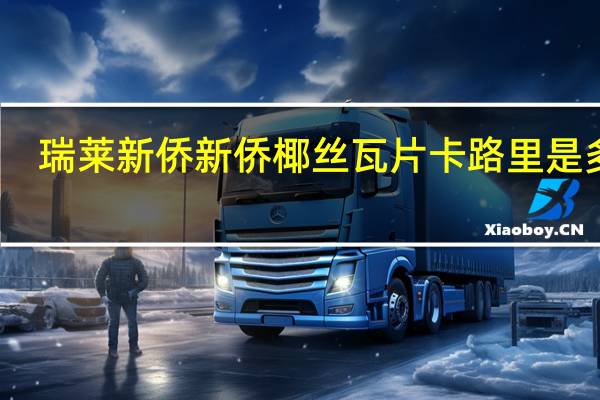 瑞莱新侨 新侨椰丝瓦片卡路里是多少