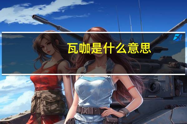 瓦咖是什么意思