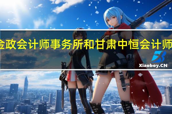 甘肃金政会计师事务所和甘肃中恒会计师事务所比较