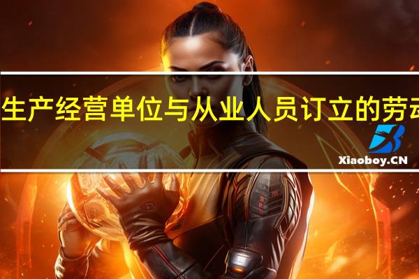 生产经营单位与从业人员订立的劳动合同（生产经营单位与从业人员订立的劳动合同）