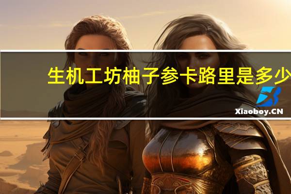 生机工坊 柚子参卡路里是多少