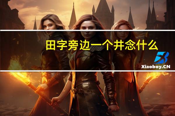 田字旁边一个井念什么（田字旁加井念什么）