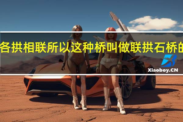 由于各拱相联所以这种桥叫做联拱石桥的说明方法（由于各拱相联所以这种桥叫做联拱石桥）