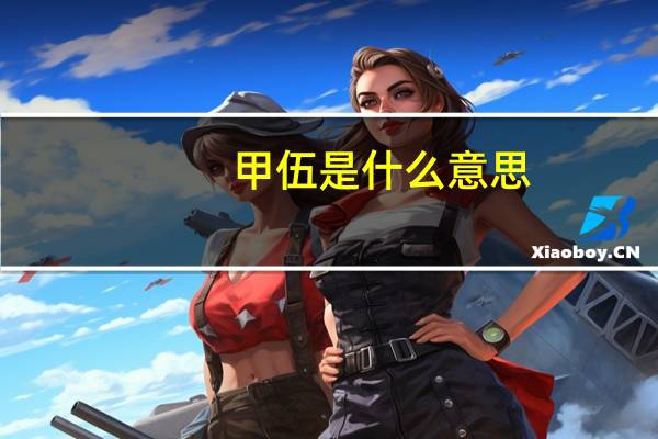 甲伍是什么意思