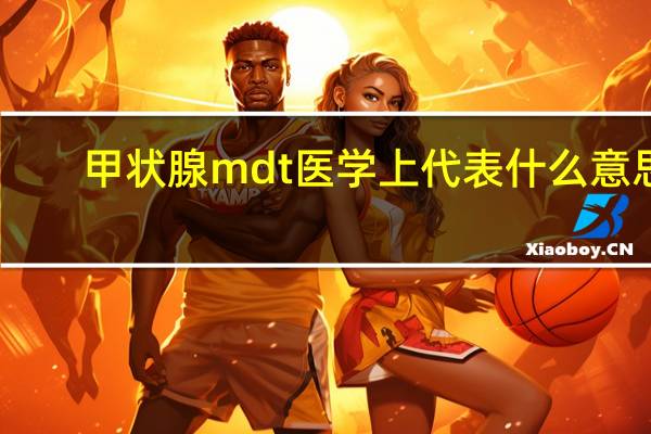 甲状腺mdt医学上代表什么意思（mdt医学上代表什么意思）