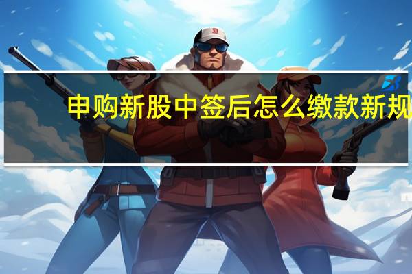 申购新股中签后怎么缴款新规（申购新股中签后怎么缴款）