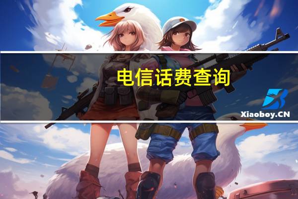 电信话费查询（移动花费查询）