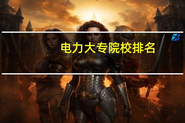 电力大专院校排名