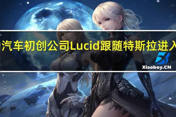 电动汽车初创公司Lucid跟随特斯拉进入储能领域
