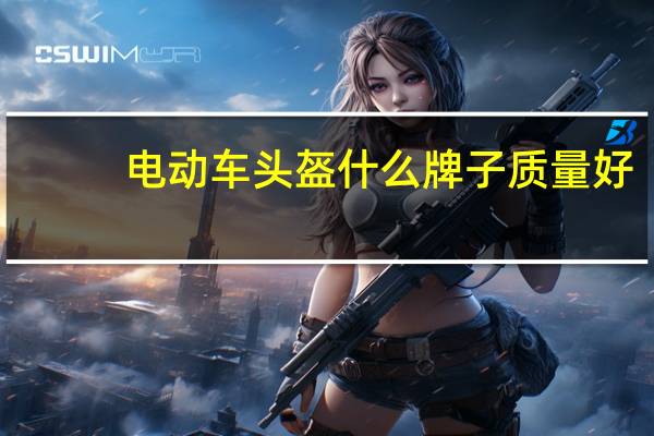 电动车头盔什么牌子质量好