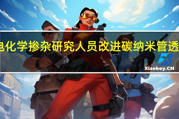 电化学掺杂研究人员改进碳纳米管透明导体