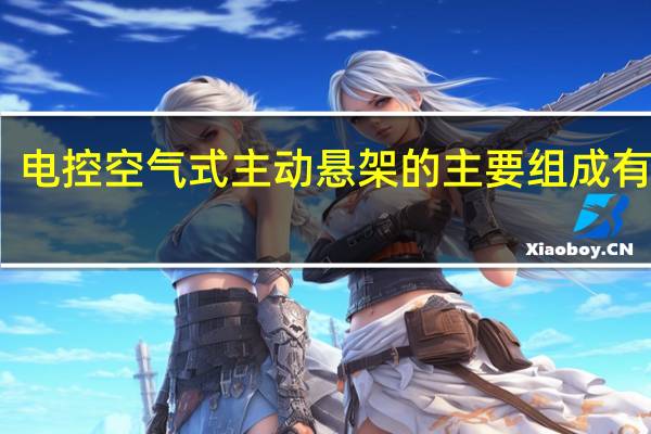 电控空气式主动悬架的主要组成有哪些