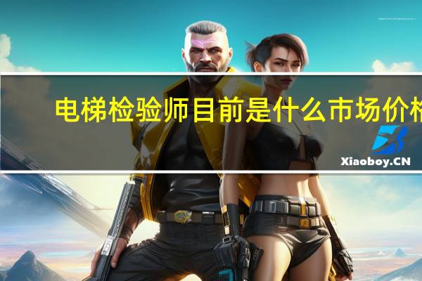 电梯检验师目前是什么市场价格？