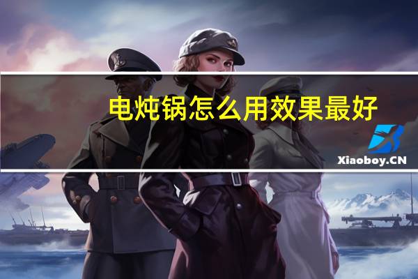 电炖锅怎么用效果最好（电炖锅怎么用）