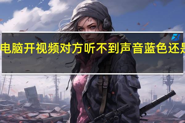 电脑开视频对方听不到声音蓝色 还是粉色