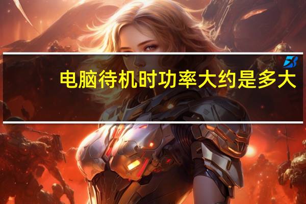 电脑待机时功率大约是多大