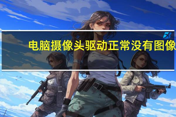 电脑摄像头驱动正常没有图像（电脑摄像头驱动）