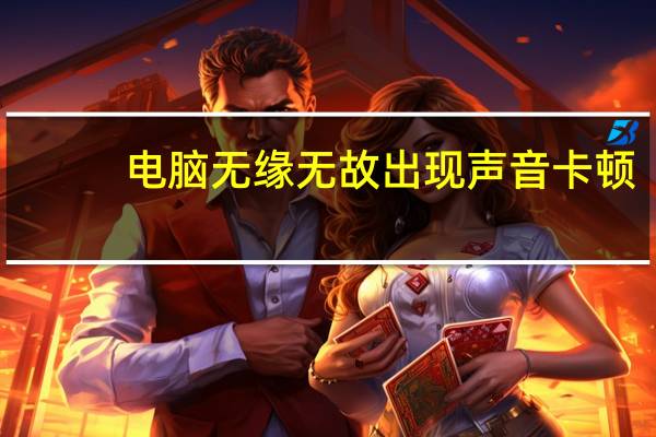 电脑无缘无故出现声音卡顿（电脑无缘无故出现声音）