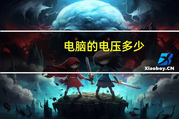 电脑的电压多少
