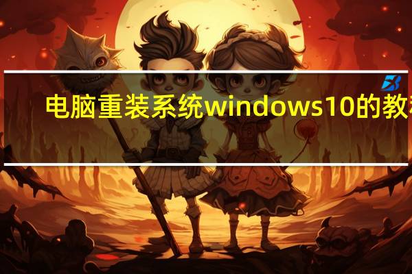 电脑重装系统windows 10的教程-win10系统重装