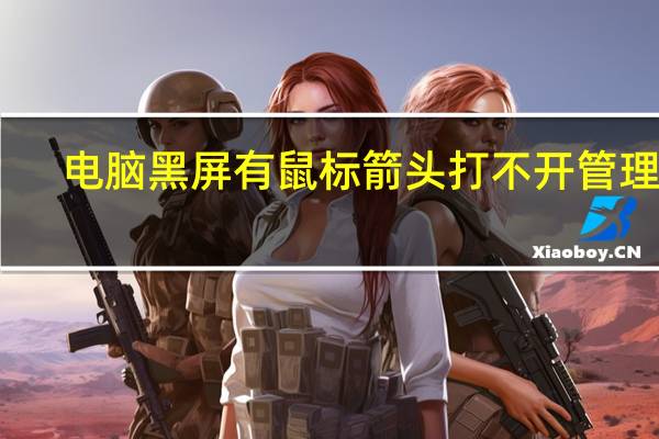 电脑黑屏有鼠标箭头打不开管理器（电脑黑屏有鼠标）