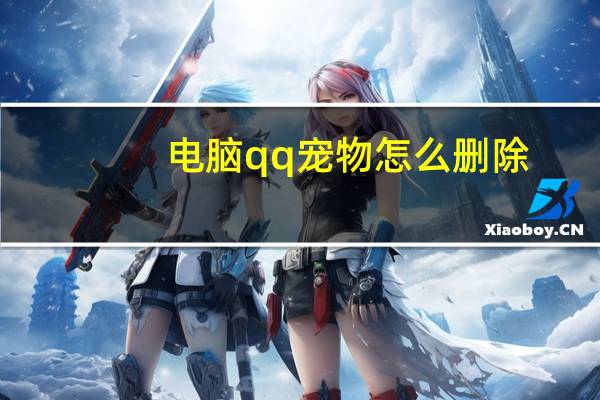 电脑qq宠物怎么删除