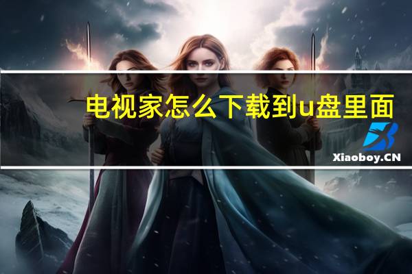 电视家怎么下载到u盘里面（怎样下载电视家到u盘）