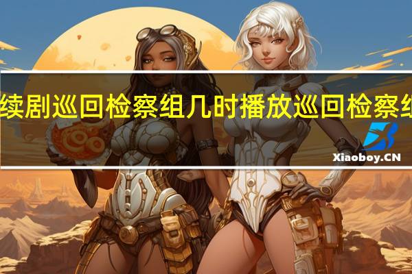 电视连续剧巡回检察组几时播放 巡回检察组在哪个台播