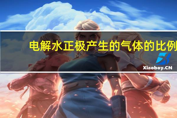 电解水正极产生的气体的比例（电解水正极产生的气体）