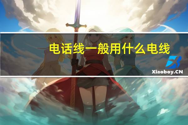 电话线一般用什么电线（电话线一般用什么线）