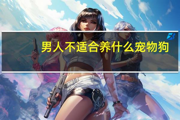男人不适合养什么宠物狗