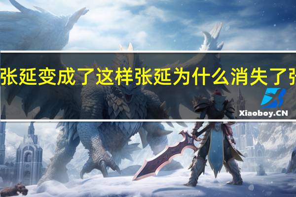 男人婆张延变成了这样 张延为什么消失了 张延老公是谁