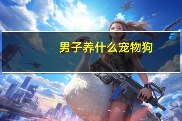 男子养什么宠物狗