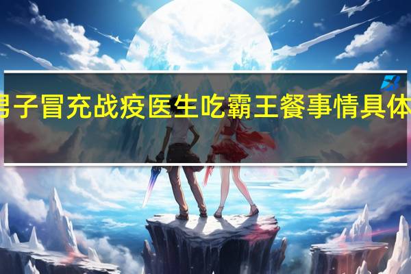 男子冒充战疫医生吃霸王餐 事情具体经过是