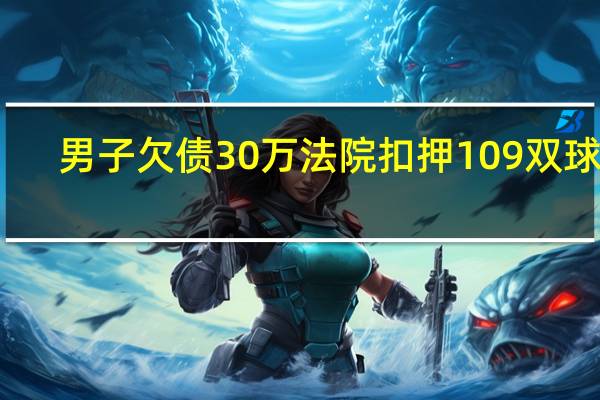 男子欠债30万 法院扣押109双球鞋：多为限量版 将进行拍卖