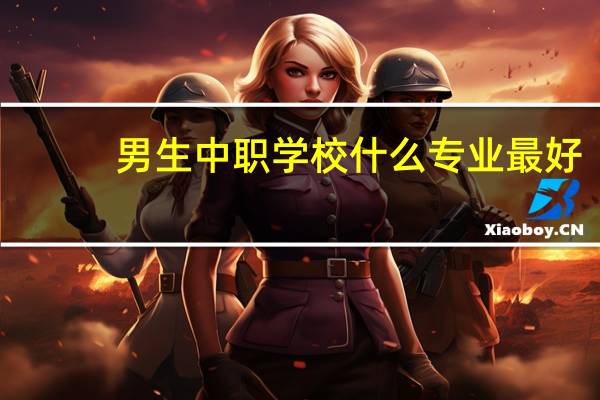 男生中职学校什么专业最好